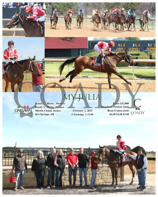 My Julia - 020225 Race 02 Op Oaklawn Park
