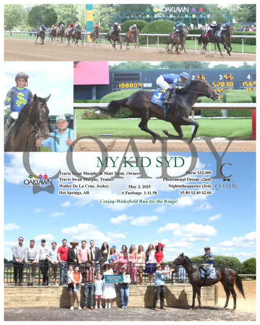 MY KID SYD - 05-03-25 - R06 - OP Oaklawn Park