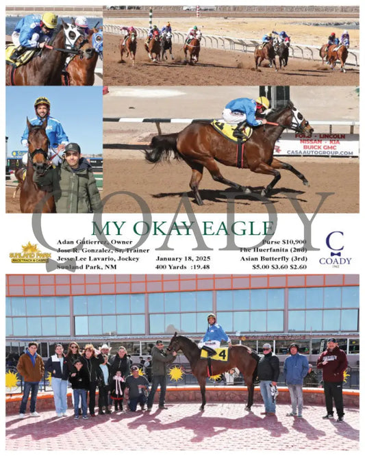 My Okay Eagle - 01-18-25 R03 Sun Turfway Park