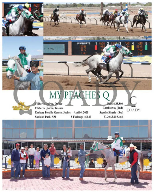 MY PEACHES Q - 04-06-25 - R02 - SUN Sunland Park