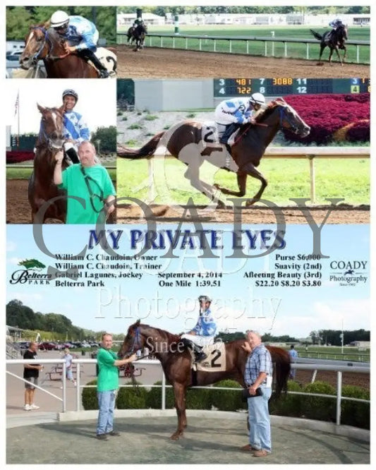 My Private Eyes - 090414 Race 06 Btp Belterra Park