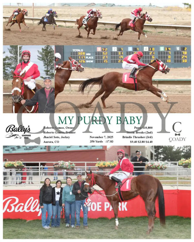 MY PURDY BABY - 11-07-25 - R01 - ARP Arapahoe Park
