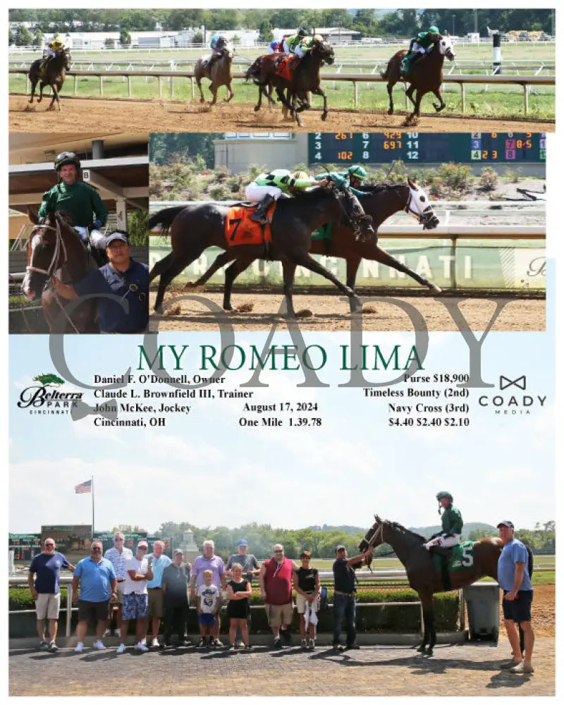 My Romeo Lima - 08-17-24 R06 Btp Belterra Park