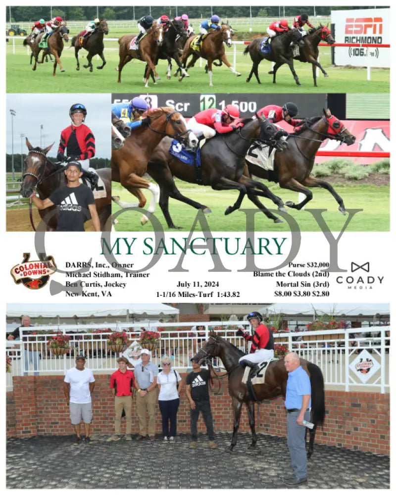 My Sanctuary - 07-11-24 R06 Cnl Colonial Downs