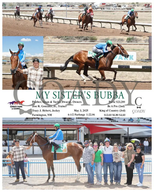 MY SISTER’S BUBBA - 05-03-25 - R01 - SRP SunRay Park