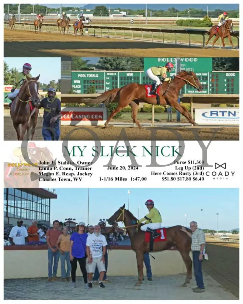My Slick Nick - 06-20-24 R01 Ct Hollywood Casino At Charles Town Races