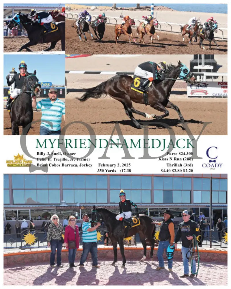 Myfriendnamedjack - 02-02-25 R04 Sun Turfway Park