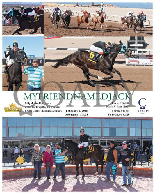 Myfriendnamedjack - 02-02-25 R04 Sun Turfway Park