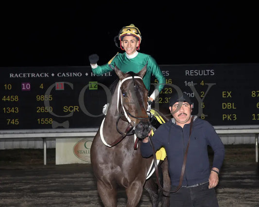 Myfriendsawinner - La Bred Premier Bon Temps Starter 02-03-24 R05 Delta Downs Return Shot