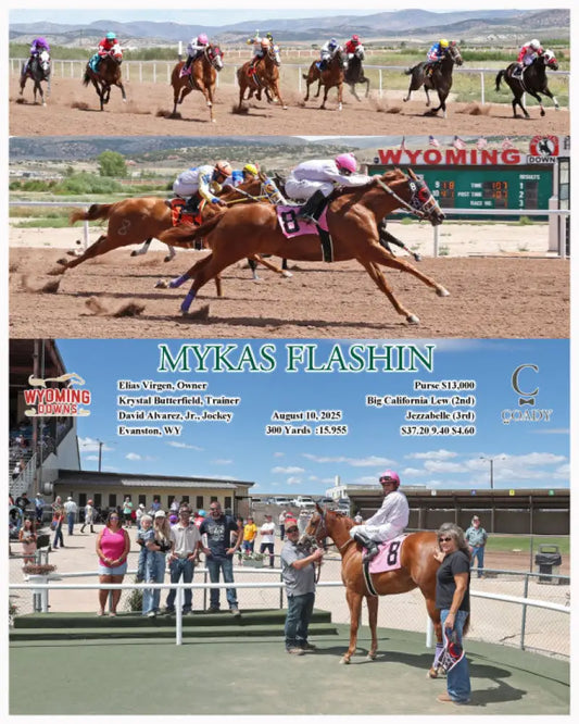 MYKAS FLASHIN - 08-10-25 - R01 - WYO Wyoming Downs