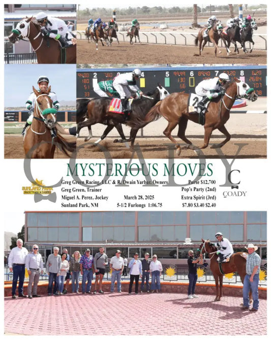 MYSTERIOUS MOVES - 03-28-25 - R07 - SUN Sunland Park