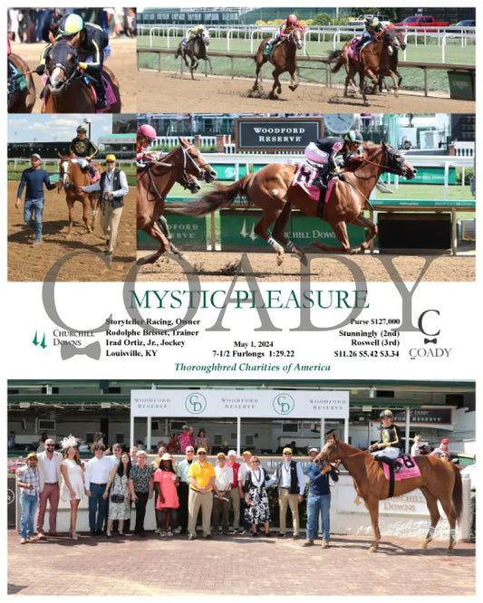Mystic Pleasure - 05-01-24 R07 Cd Churchill Downs
