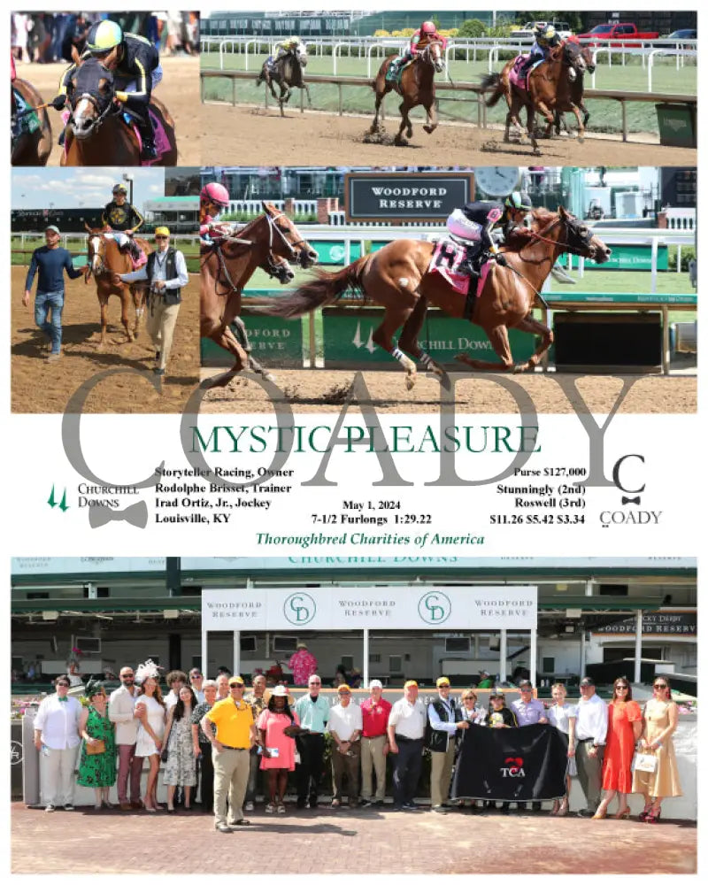 Mystic Pleasure - 05-01-24 R07 Cd Group Churchill Downs