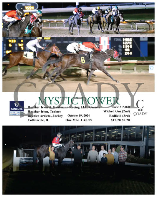 Mystic Power - 10-19-24 R01 Fan Fanduel Sportsbook Horse Racing