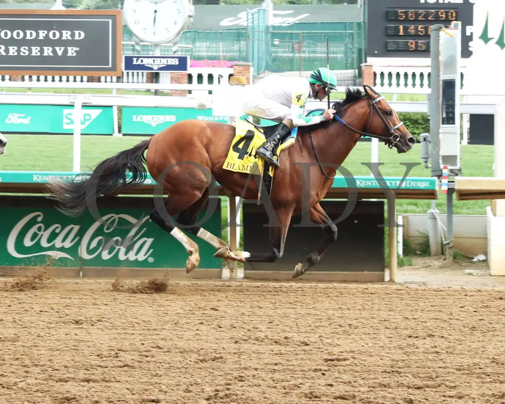 MYSTIK DAN - 053125 - Race 10 - CD The Blame G3 - 6th Running - Finish 01 Churchill Downs