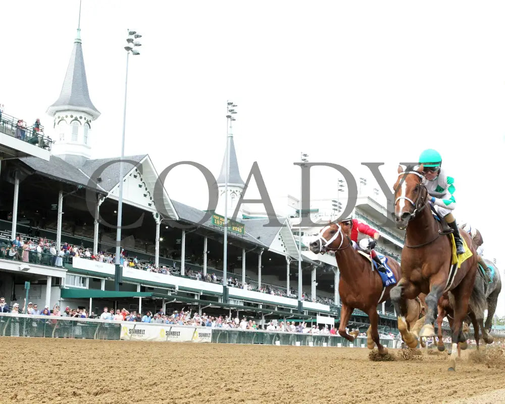 MYSTIK DAN - 053125 - Race 10 - CD The Blame G3 - 6th Running - Under Rail 01 Churchill Downs