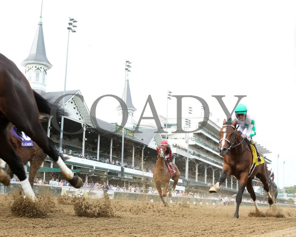 MYSTIK DAN - 053125 - Race 10 - CD The Blame G3 - 6th Running - Under Rail First Pass 01 Churchill Downs