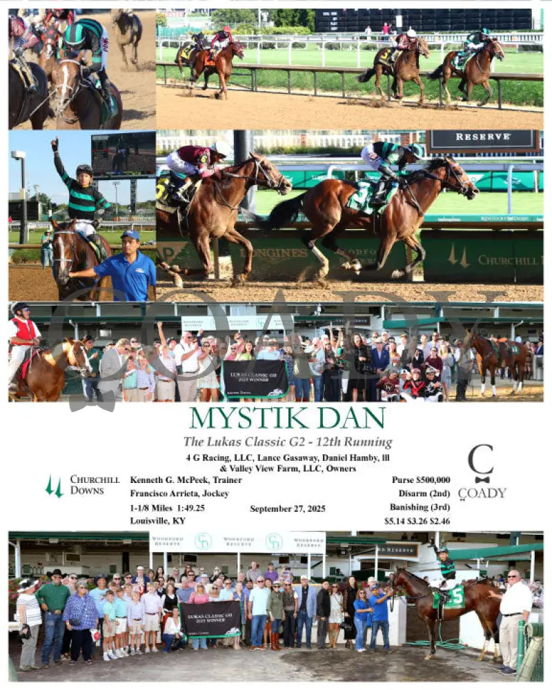 MYSTIK DAN - 092725 - Race 10 - CD Churchill Downs