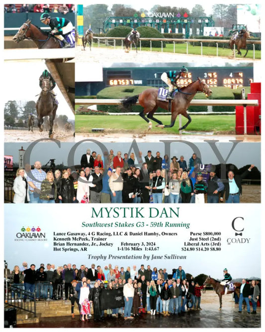 Mystik Dan - Southwest Stakes G3 59Th Running 02-03-24 R11 Op Oaklawn Park
