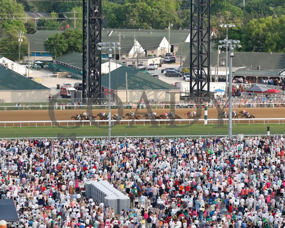 Mystik Dan - The Kentucky Derby G1 150Th Running 05-04-24 R12 Churchill Downs Aerial Backstretch 01
