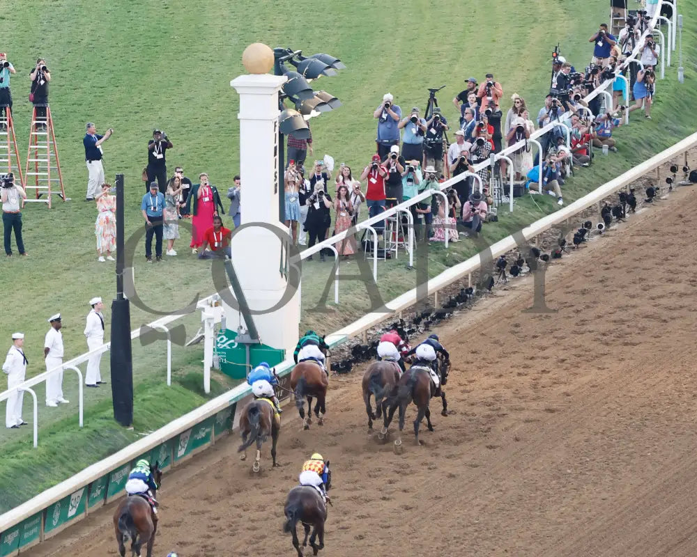 Mystik Dan - The Kentucky Derby G1 150Th Running 05-04-24 R12 Churchill Downs Aerial Finish 02