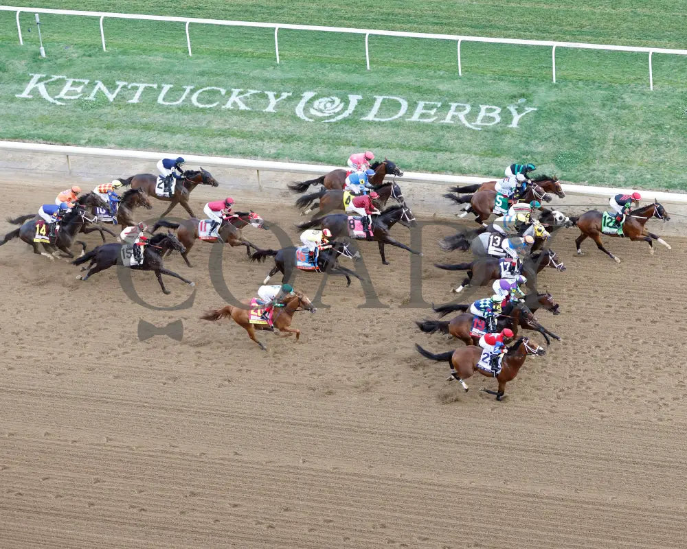 Mystik Dan - The Kentucky Derby G1 150Th Running 05-04-24 R12 Churchill Downs Aerial First Pass 01