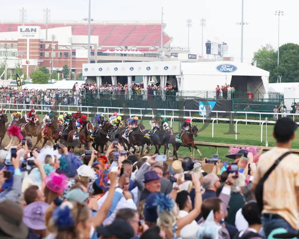 Mystik Dan - The Kentucky Derby G1 150Th Running 05-04-24 R12 Churchill Downs Crowd 04 Mary Ellet