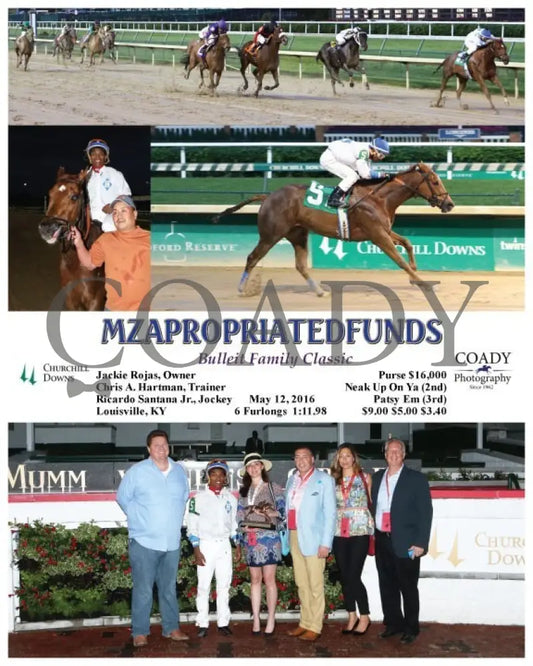 Mzapropriatedfunds - 051216 Race 08 Cd Group Churchill Downs