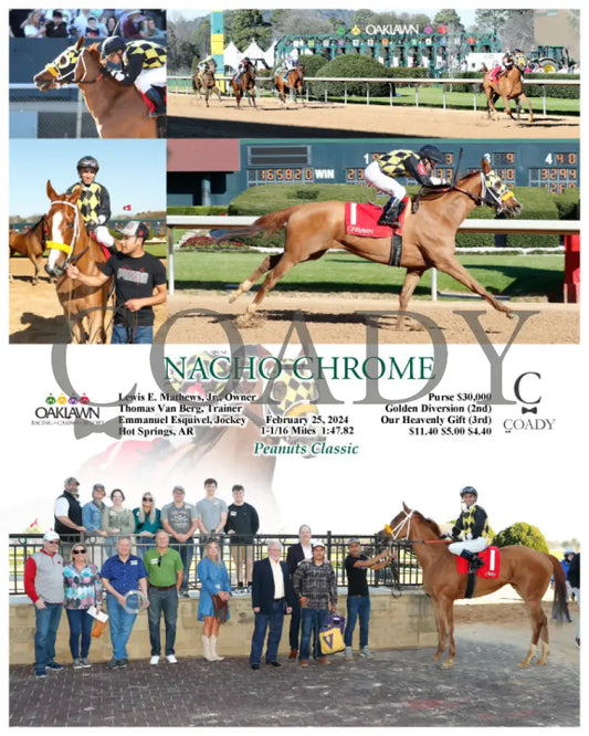 Nacho Chrome - 02-25-24 R06 Op Oaklawn Park