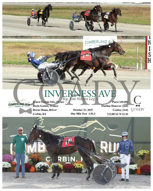 NAKED AND FAMOUS - Ky. Sire Stakes Leg 1 - 10-21-25 - R10 - CMR Presque Isle Downs