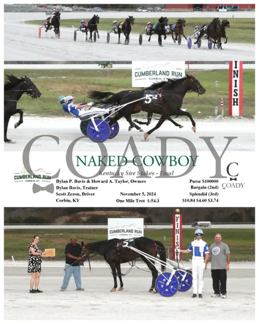 Naked Cowboy - Kentucky Sire Stakes Final 11-05-24 R12 Clr Cumberland Run
