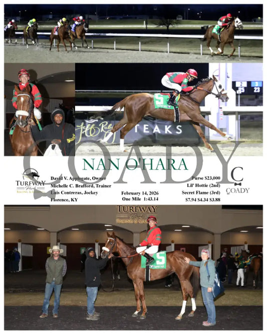 NAN O’HARA - 02-14-26 - R02 - TP Churchill Downs