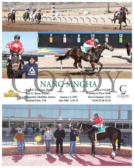Nang Singha - 01-03-25 R01 Sun Turfway Park
