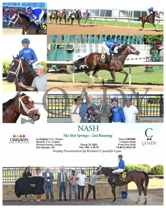 Nash - 032324 Race 08 Op The Hot Springs 2Nd Running Oaklawn Park