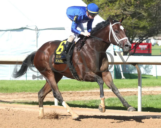Nash - The Hot Springs 2Nd Running 03 - 23 - 24 R08 Op Finish 02 Oaklawn Park