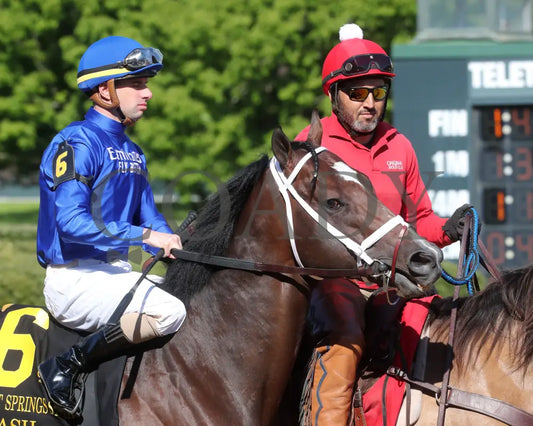 Nash - The Hot Springs 2Nd Running 03 - 23 - 24 R08 Op Post Parade 01 Oaklawn Park