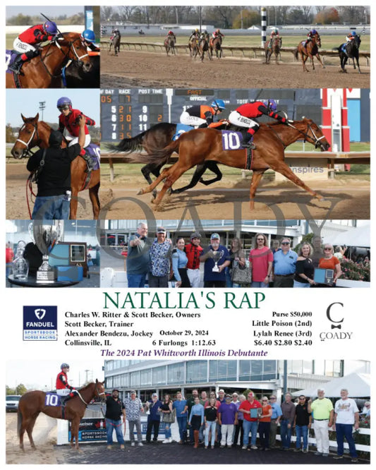 Natalia’s Rap - 10-29-24 R07 Pat Whitworth Debutante Fanduel Sportsbook Horse Racing