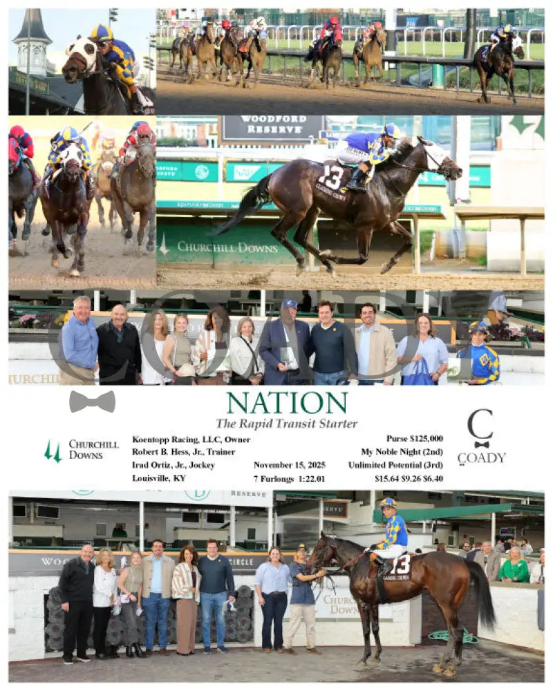 NATION - 111525 - Race 09 - The Rapid Transit Starter - CD - Coady Media - Kurtis Coady Photography