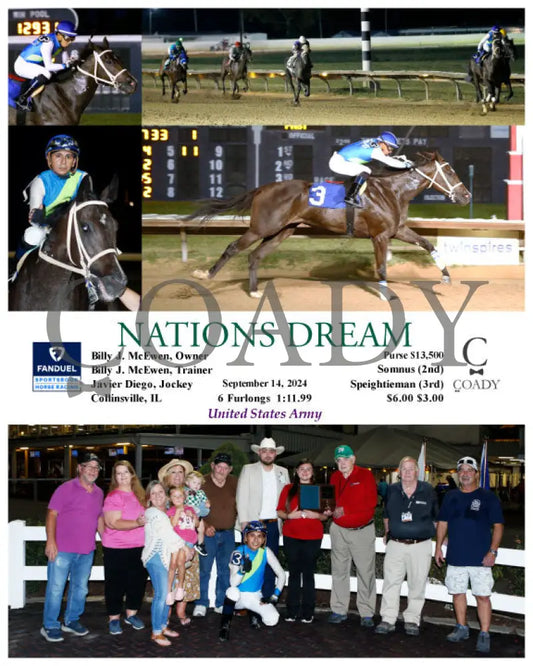 Nations Dream - 09-14-24 R01 Fan Group Fanduel Sportsbook Horse Racing