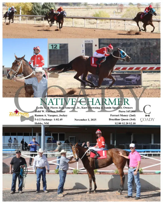 NATIVE CHARMER - 11-03-25 - R02 - ZIA Zia Park
