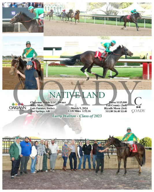 Native Land - 03 - 09 - 24 R08 Op Oaklawn Park