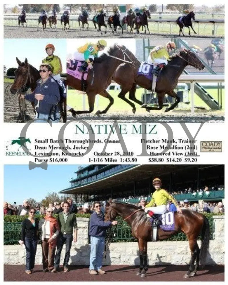 Native Miz - 102810 Keeneland