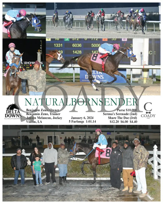 Naturalbornsender - 01-06-24 R09 Ded Delta Downs