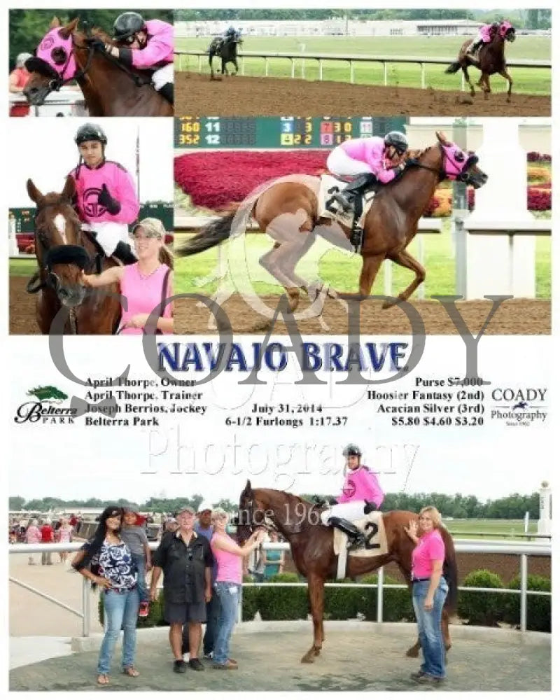 Navajo Brave - 073114 Race 08 Btp Belterra Park