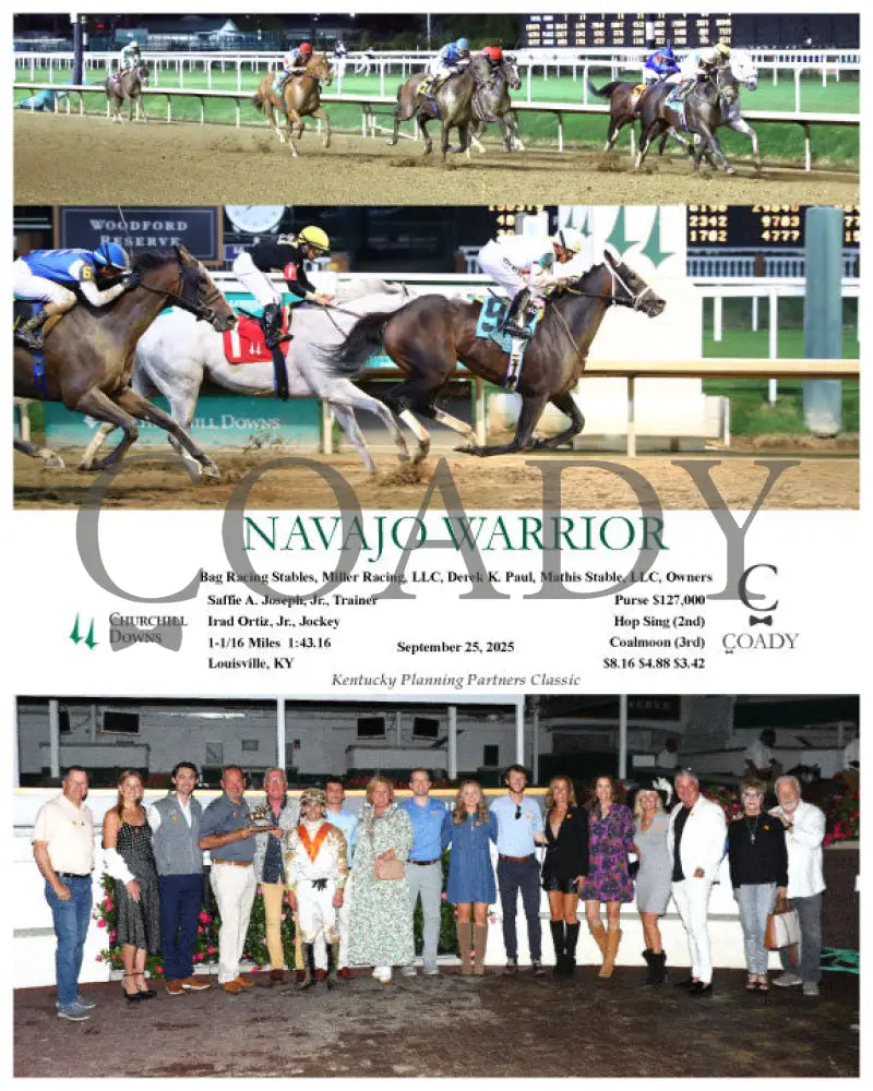 NAVAJO WARRIOR - 092525 - Race 07 - CD Churchill Downs
