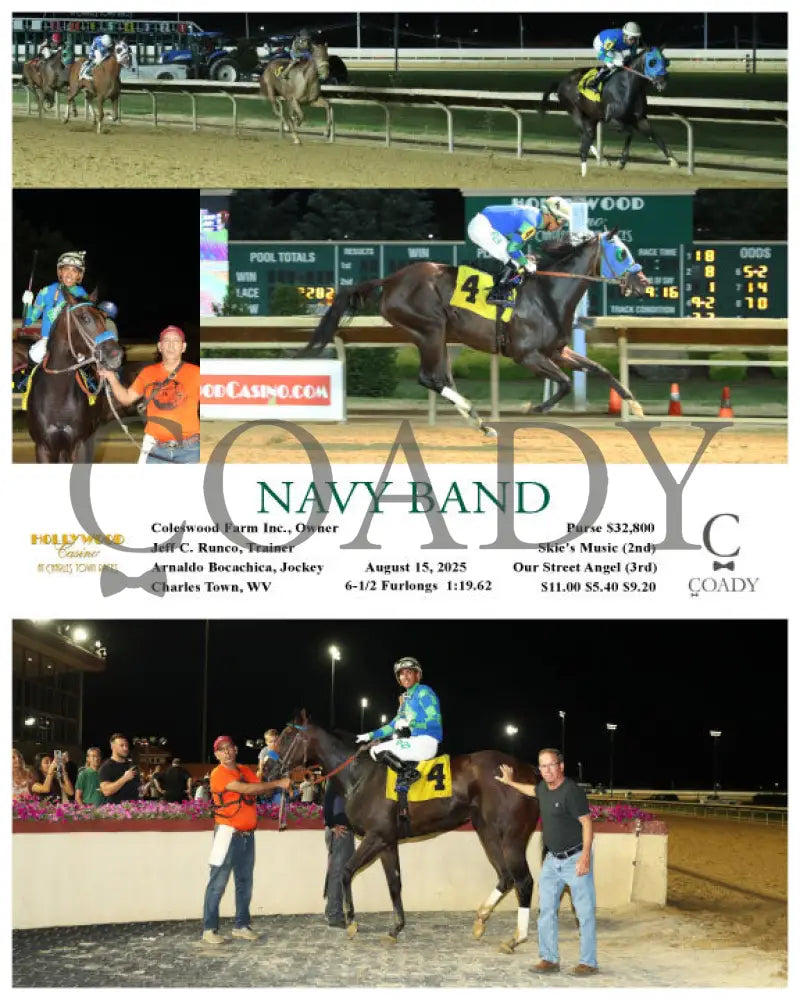 NAVY BAND - 08-15-25 - R05 - CT Hollywood Casino at Charles Town Races