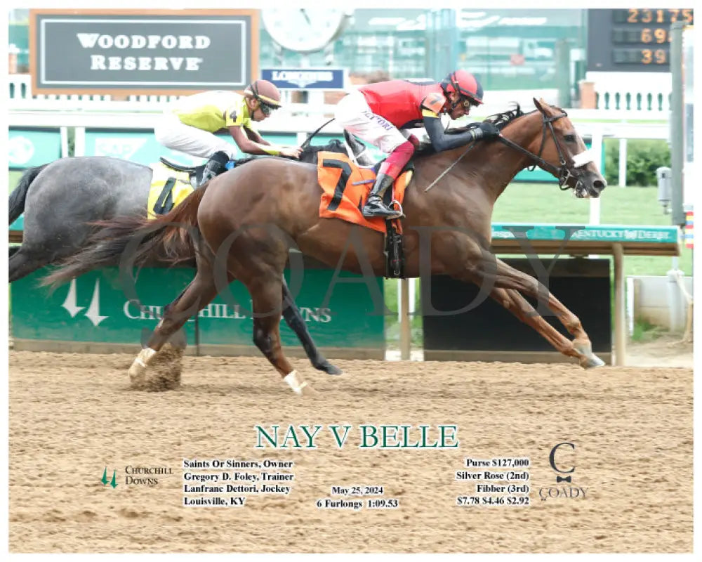 Nay V Belle - 05-25-24 R09 Cd Action Churchill Downs
