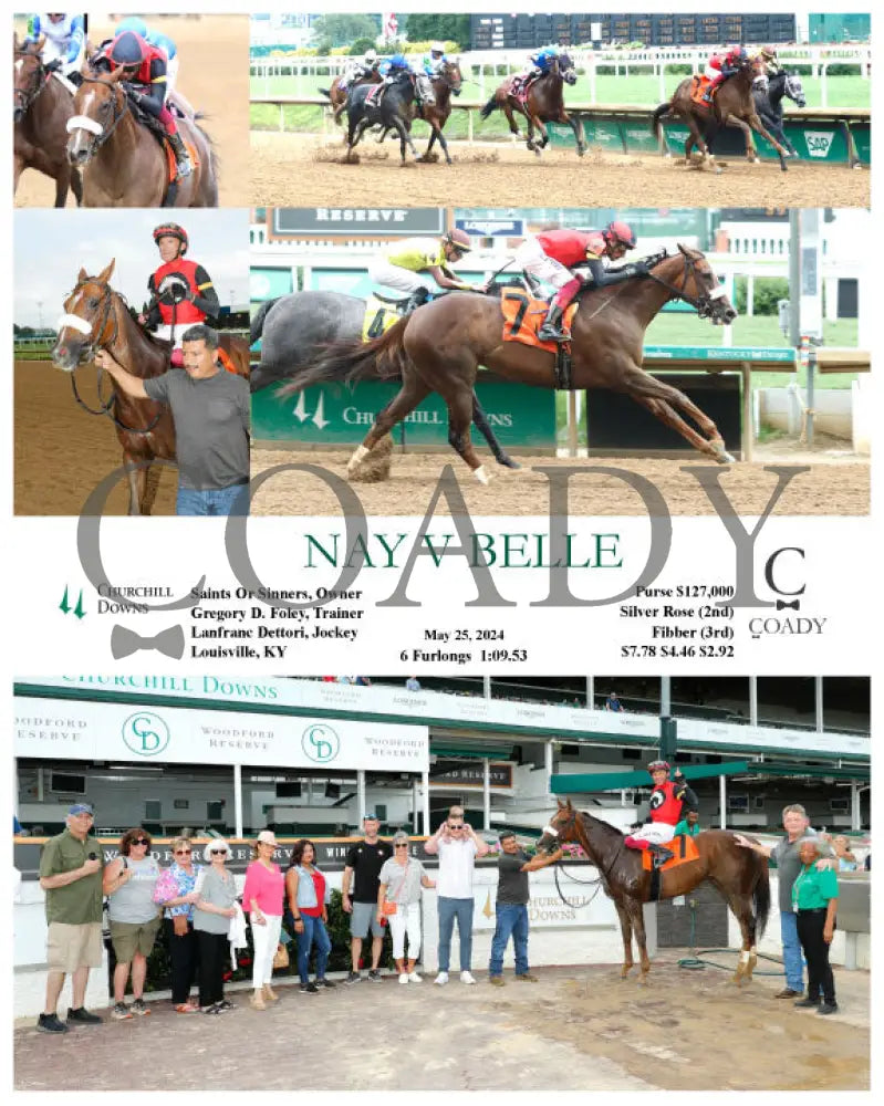 Nay V Belle - 05-25-24 R09 Cd Churchill Downs
