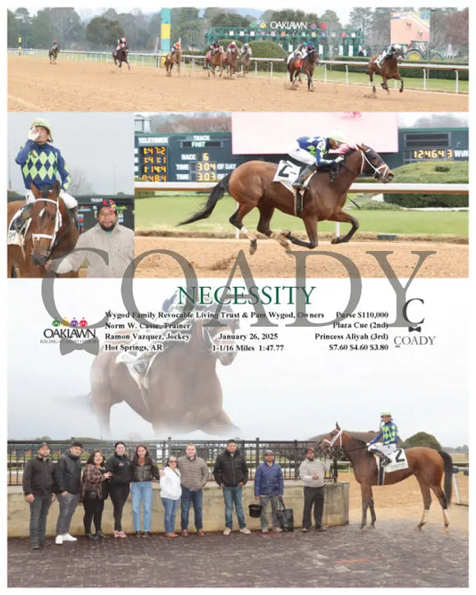 Necessity - 01-26-25 R06 Op Oaklawn Park