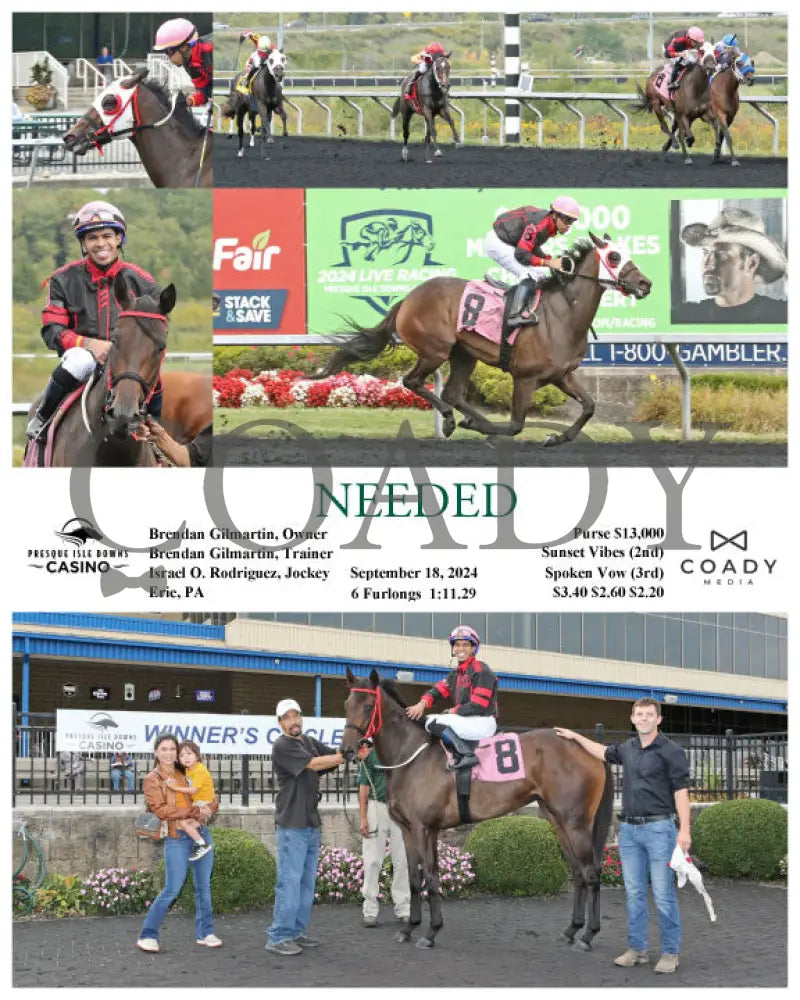 Needed - 09-18-24 R03 Pid Presque Isle Downs